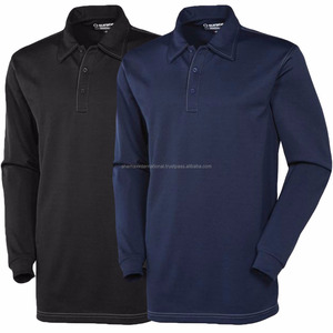 Shemax 2023, Camiseta de Manga Larga para Hombre, de Alta Calidad, Venta al por Mayor, Personalizada, Antiarrugas, Tejida, de Poliéster/Algodón Teñido - Product Image 1