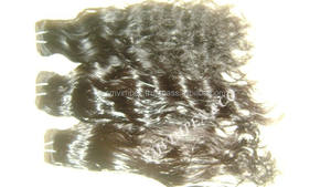 Cheveux vierges indiens Remy 100% naturels, vague corporelle, noir naturel, tissage de cheveux humains indiens de qualité 12A - Product Image 5