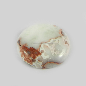 Offre Spéciale! Pierres précieuses naturelles en dentelle, cabochon rond de 19mm, pour bijoux, IG0652, 2.85 gms - Product Image 1