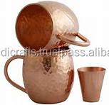 Tazas de mula de Moscú con acabado martillado de cobre puro artesanal único, taza de Mula para beber, productos de la mejor calidad - Product Image 4