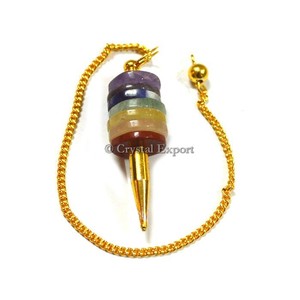 Seven Chakra Disc Pendulum - Product Image 1