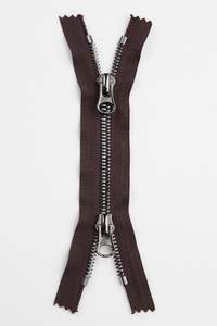 Cremallera metálica de extremo abierto de plástico y nailon con función de bloqueo automático de alta seguridad para zapatos, prendas de vestir, textiles para el hogar, duraderos y duraderos - Product Image 5