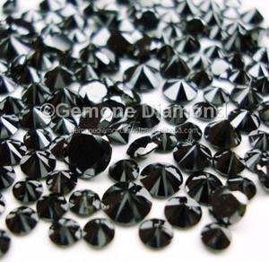 Tout-petits — diamants naturels à coupe évasée, haut en diamant très bon marché, noir et calibré - Product Image 2