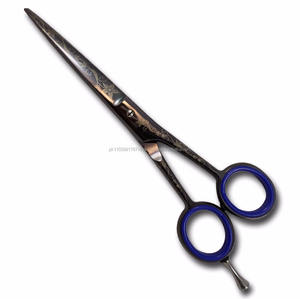 Ciseaux de coiffeur simples gravés droits - Product Image 1