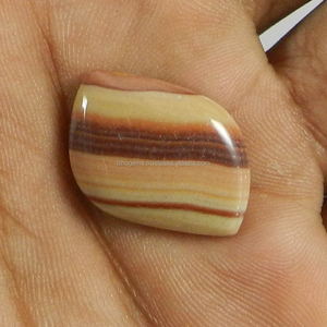 หินขัด Cabochon ขนาด16*24มม.,หินเคลือบเงาแฟนซี2.42 Gms สำหรับทำเครื่องประดับ IG0246 - Product Image 3