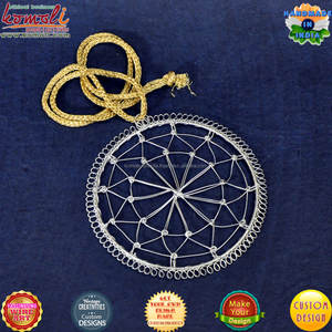 Custom Design Metal <b>Wire</b> Handmade Silver Tone Decoration Wholesale Christmas Ball - Product Image 5