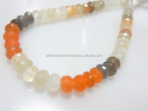 ลูกปัดมูนสโตนธรรมชาติคุณภาพเกรด AAA ทรงเหลี่ยม แบรนด์ Alifinternational รุ่น Alif_1255 ราคาโรงงาน - Product Image 5