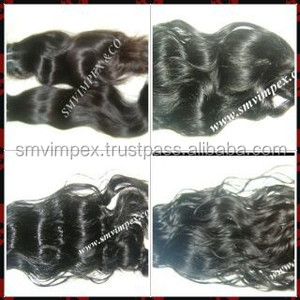 ผมแท้เกรดขายส่งแบบ Remy จากอินเดีย เย็บด้วยเครื่องจักรแบบ Double Weft น้ำหนัก 100 กรัม ต่อผมแบบดัดและทุกสี  โลโก้ปรับแต่งได้ - Product Image 5