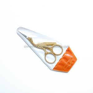 Cigogne Gaucher Broderie Ciseaux Tondeuse Lame En Acier Inoxydable avec Pointe Pointue Couture Artisanat Outil Beauté Style - Product Image 3