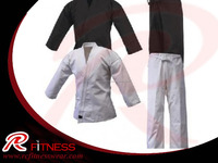 Uniformes de Karate y Artes Marciales Unisex para Adultos, Hechos a Medida, 100% Algodón, Transpirables, Ajustados, Raees Co. RC-K56