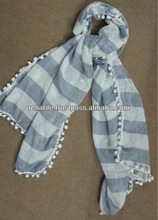 ผ้าพันคอเส้นใยวิสคอสยาวหรูหราทันสมัยสไตล์เรียบง่ายเหมาะอย่างยิ่งกับชุดหมวกและถุงมือ - Product Image 3