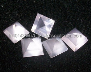 Cabujones de piedra de cuarzo rosa Piedra Preciosa Piedra Natural - Product Image 3