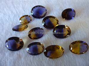 
 
 
 Ametrine naturelle certifiée, taille facetée, pierre précieuse en vrac avec effet de changement de couleur pour bijoux de mode |   Évaluation par un tiers | - Product Image 3