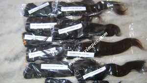 ผมดิบแบบ Remy จากอินเดียผมทอจากอินเดียที่บริสุทธิ์คุณภาพดี - Product Image 4