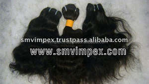 Extensiones de cabello humano Temple más vendidas, tejido de cabello crudo alineado con cutícula DE LA India - Product Image 3