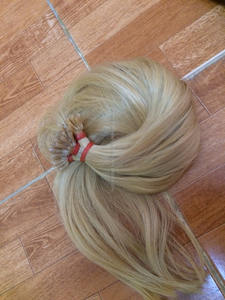 Extensiones de Cabello Virgen Pre-adheridas con Punta Plana # 60/ # 6/ # 8/ # 27 Cabello Humano 100% Remy, Liso y Sedoso, Ondulado, Longitud de 12-32 Pulgadas - Product Image 5