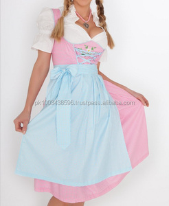 ชุดเดรส Dirndl Oktoberfest,ชุดเดรสเยอรมันขนาดเล็ก Dirndl แบบดั้งเดิมของเยอรมัน - Product Image 3