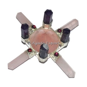 โรสคริสตัลควอตซ์กับเครื่องกำเนิดไฟฟ้าพลังงานโกเมน: เครื่องมือกำเนิดพลังงานรักษาโมรา - Product Image 1