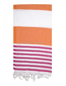 Peshtemal - Authentic Turkish Hammam Beach <b>Towel</b> <b>Hamam</b> Fouta Berbere Peignoir Rainbow Collection - Product Image 3