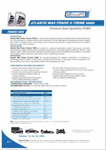 Atlantic Max Power X-Treme 10W60 API SN - Product Image 2