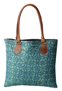 Bolsos de mano índigo hechos en casa de diseñador al por mayor - Product Image 2