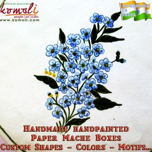 Élégantes boîtes cadeaux rondes en papier mâché blanc Emballage fait à la main pour faveurs de mariage, cadeaux de fête, bricolage et occasions spéciales - Product Image 5