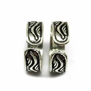 สุขออกซิไดซ์ธรรมดาเงิน925เงินสเตอร์ลิงผู้หญิงนิ้วเท้าแหวนปรับ - Product Image 2