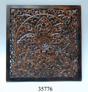 Fournisseur de panneaux décoratifs en bois sculpté en Inde - Product Image 1