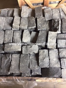 Basalte, Vietnam Noir et gris Basalte cobble (cubes) - Product Image 2