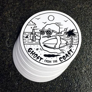 Custom Made Die Cut Glossy Vinyl Stickers Waterproof UV Printed Eco-Friendly Cute Cartoon PVC <b>Decals</b> Anti-UV Outdoor Branding - Product Image 1