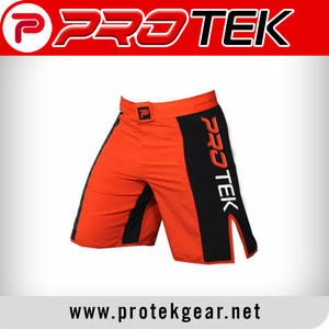 Diseño Totalmente Personalizado, Crea Tus Propios Shorts de Lucha MMA Sublimados Baratos, Spandex/Poliéster Protek para Hombre - Product Image 1