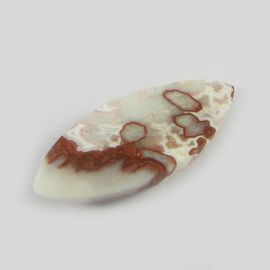 Agate Crazy Lace naturelle 2,05 g, cabochon marquise 12x26 mm, pierre précieuse pour bijoux IG0650 - Product Image 2