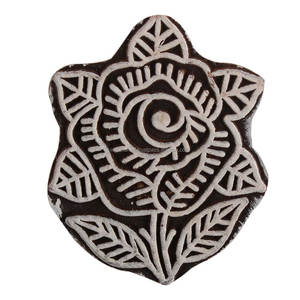 Vintage Floral <b>Printing</b> <b>Blocks</b> Wholesale Wooden <b>Blocks</b> for Children Fun and Art - Product Image 1