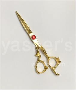 Ciseaux fantaisie avec manche en forme de dragon, ciseaux colorés - Product Image 1