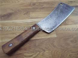 Couteaux à Steak de boucher en acier, en stock de haute qualité, artisanal fait à la main manche en bois navire damas - Product Image 5