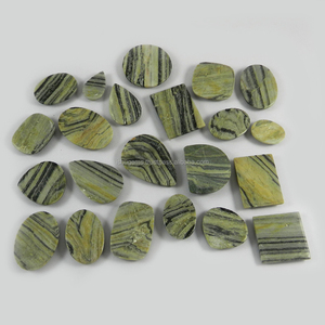 100 gms de la onda Natural jasper 22 pcs forma libre cabujón piedras preciosas para joyería de diseñador IG0152 - Product Image 3