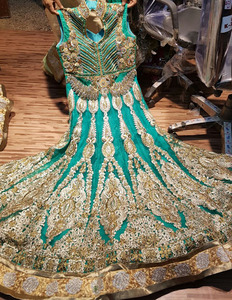 ชุดนอนสตรี Kaftan,ชุดนอนสีดำเหลืองชุดนอนมุสลิม - Product Image 5