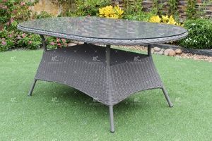 Résistant Aux UV Poly Rotin Meubles En Osier 6 Pièces Ensemble de Salle À Manger - Product Image 5