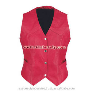 Hommes En Cuir Gilets - Product Image 3