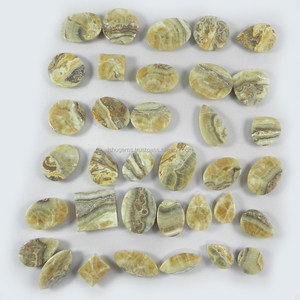 35 pièces Fou Naturel Agate De Dentelle 100 gms forme Libre Cabochon Pierres Précieuses En Vrac IG0584 - Product Image 2