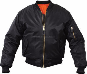Blouson Bomber Réversible Imperméable Grande Taille pour Homme en Nylon Lavé, Couleur et Logo Personnalisables, Vente en Gros, Poignets et Ourlets Côtelés - Product Image 2