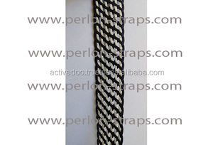 Bracelets de montre Perlon 20mm avec trous disponibles en deux combinaisons de couleurs - Product Image 1