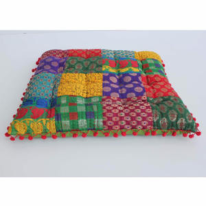 ผ้าปักลายดีไซน์ใหม่,แผ่นรองเบาะรองนั่งและหลังใส่ทำงานคานธา - Product Image 3