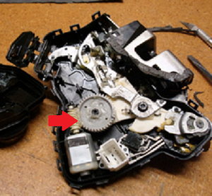 มอเตอร์เกียร์2ตัวล็อกประตู BDP159อะไหล่รถยนต์ผลิตจากไก่งวงสำหรับรถญี่ปุ่น - Product Image 3