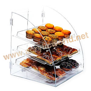 Estante de acrílico para alimentos, bandeja para alimentos, bandeja para pan, bandejas de plástico para pan - Product Image 6