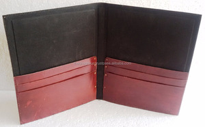 Wholesale Leatheroid portfolios red presentation file <b>folders</b> with <b>pockets</b> fashion office gifts item - Product Image 3