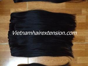 Extensions de cheveux humains vierges Remy du Vietnam, 100% cheveux bruts, double trame machine - Product Image 4