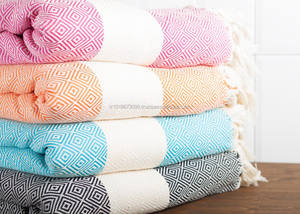 Colorful Cotton <b>Throw</b> <b>Blanket</b>, Beach <b>Blanket</b>. Heavy - Product Image 2