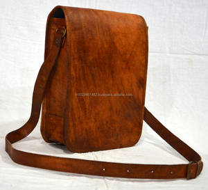 Sac messager unisexe en cuir véritable Annu Exports 9x11x3 pouces - Product Image 2