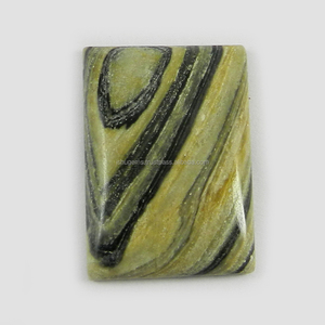 Onda Natural Jasper 28x19mm rectángulo cabujón 29,3 Cts de piedras preciosas sueltas para la fabricación de la joyería - Product Image 1